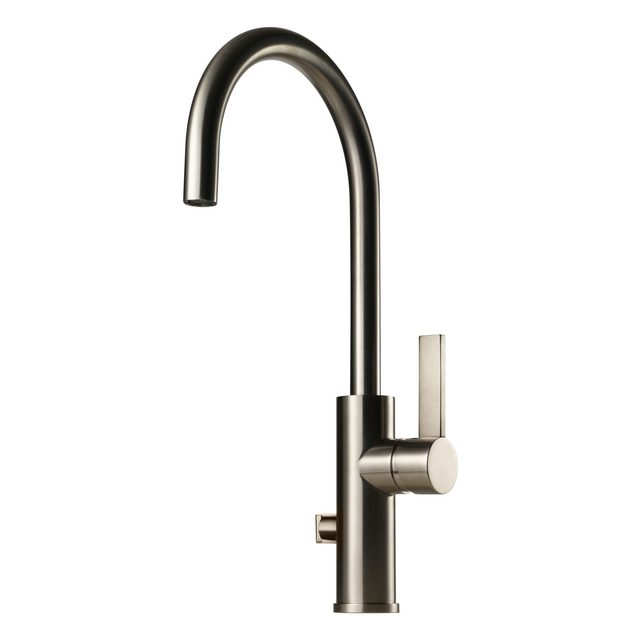 KÖKSBLANDARE ARM184 DM-AVSTÄNGNING BRUSHED NICKEL | Beijerbygg Byggmaterial